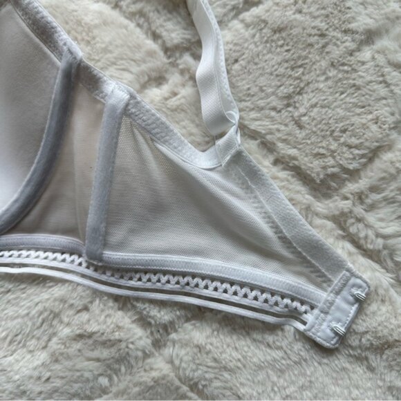 ASOS X Figleaves | Cream Harper Lace Plunge Bra | Size 32F - Picture 12 of 14